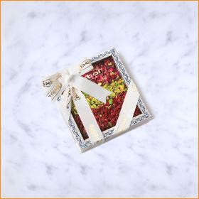 Spesiyal Karışık Lokum (Gül Yapraklı, Zereç Üzümlü, File Kaplı) 450 GR