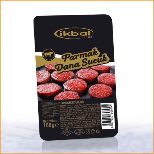 İkbal Parmak Dana Fermente Sucuk 180 GR